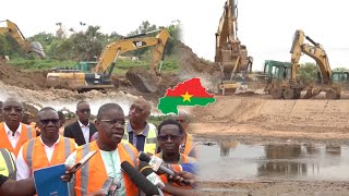 burikina daménagement de lexutoire à lintérieur et en aval du parc urbain BANGRWEOGO [upl. by Aroz]