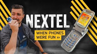 When Phones Were Fun NEXTEL [upl. by Enohpets444]