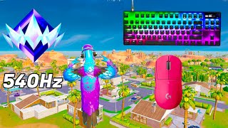 SteelSeries Apex Pro Mini ASMR 😴 Fortnite OG Ranked Reload 🏆 Satisfying Keyboard Fortnite 360 FPS 4K [upl. by Nyrmac]