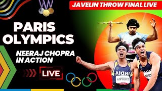 🔴Medal Match Paris Olympics 2024 live  Neeraj Chopra live  Neeraj Chopra Javelin Throw Final LIVE [upl. by Eidua]