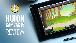 Huion Kamvas 16 2021 Review [upl. by Annaitsirhc]