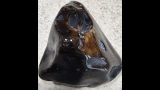 Tumbled ObsidianBlack Rock and Blue Forest Petrified Wood and other rocks [upl. by Panchito]