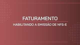 TUTORIAL  HABILITANDO A EMISSÃO DE NFSE [upl. by Lund267]