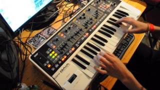 Roland Gaia SH01 solo techno trance by LaniMal [upl. by Fowle]