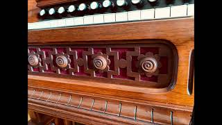 Estey  Harmonium  Modell Grand Salon  Brattleboro Vermont 1887  Music of Caleb Simper [upl. by Beryl]