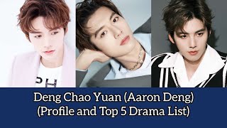 Deng Chao Yuan 邓超元 Aaron Deng Profile and Top 5 Drama List  Meeting You Loving You 2021 [upl. by Naegem]