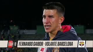 ¡UN TRIUNFO QUE NOS PONE EN PELEA  Fernando Gaibor [upl. by Folger1]