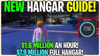 How I Made MILLIONS With The New Hangar GTA 5 Online Hangar Guide [upl. by Htir]