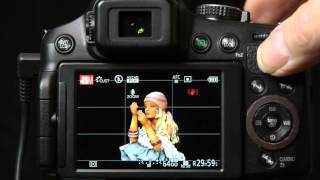 Pansonic Lumix FZ200 User Guide Illustrated Part 5 Shooting Video [upl. by Dnomse]