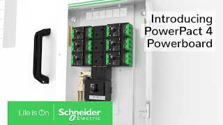 Enhance Your Electrical Distribution System with PowerPact 4 Powerboards  Schneider Electric [upl. by Euphemiah]