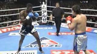 27 K 1 World GP 04 12 2004 R Bonjasky vs Musashi Tokyo Japan [upl. by Pevzner]