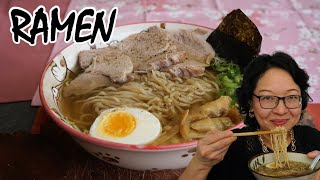 RAMEN  Soupe de nouilles japonaise à la sauce de soja  Le SHOYU RAMEN des rues du Japon [upl. by Rezzani738]