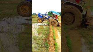 Swaraj 744 fee stuk in mud farmingfuture automobile sonalika tractor [upl. by Nohsid]