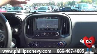 Phillips Chevrolet  2015 Chevy Colorado  Touch Screen Radio  Chicago New Car Dealership [upl. by Lirbaj729]