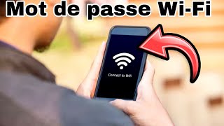 Comment CONNAÎTRE le mot de passe dun Wi Fi connecté dans votre téléphone [upl. by Ahsiyk]