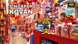 Singapore Chinese New Year 2024  Kovan CNY Tour  高文 [upl. by Raffo402]