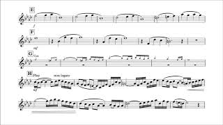 Trumpet PlayAlong  Concerto pour Une Voix  SaintPreux  with sheet music [upl. by Jodi]