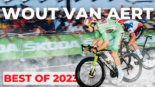 BEST OF CYCLING  WOUT VAN AERT 2023 [upl. by Eceinert]