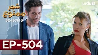 ShajareMamnu  Episode 504  Turkish Drama  Forbidden Fruit  Urdu Dubbing  28th November 2022 [upl. by Attiuqal]