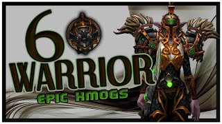 World of Warcraft Shadowlands 6 Unique Warrior Transmog Sets [upl. by Gatian]