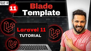 Laravel 11 tutorial in Hindi 11 Blade template in laravel [upl. by Lee]