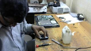 wipro E 90 laptop problem is heating and sollution [upl. by Enaenaj]