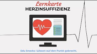 DAS solltest du WISSEN Herzinsuffizienz  Formen Symptome amp Verlauf [upl. by Lorna]