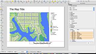 QGIS  Print Composer [upl. by Lulu]