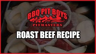 How to grill Roast Beef  Recipe [upl. by Alekin]