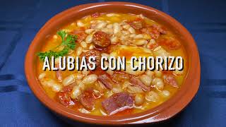 Alubias con Chorizo  Cocina Con Fujita [upl. by Acsicnarf]