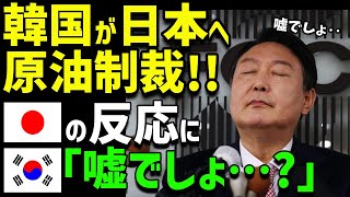 【海外の反応】K国が日本へ原油制〇を発動したが…！日本はノーダメージで断交決定ｗ [upl. by Nohtiek]