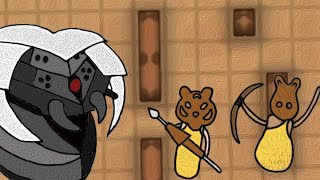 Mechanoid Centurion battles against a tribal clan in RimWorld [upl. by Stanislaus]