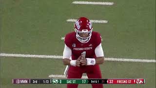 🏈 Highlights from Fresno States 4630 win against Sacramento State [upl. by Morice290]