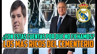 EL MADRID ES MÁS RICO QUE NUNCA Y EL CLUB QUE MÁS FACTURA Y LA VEZ VA SIN CENTRALES POR LA VIDA [upl. by Melena]