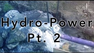 Micro Hydro Power with Turgo generator Part 2 [upl. by Eerpud411]