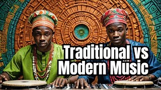 afro music compared to traditional music [upl. by Neelehtak]