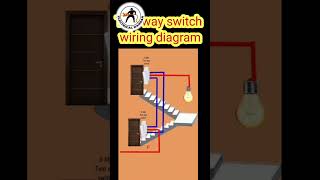 Two way switch wiring diagram [upl. by Imot]