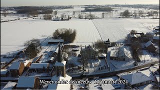 Wever onder de sneeuw 18 januari 2024 [upl. by Abihsot]