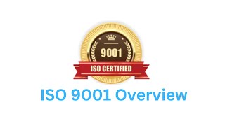 ISO 9001 Overview [upl. by Atiker]