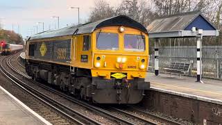 59003 Yeoman Highlander runs light loco as 0Z59 Eastleigh works to Westbury after more maintenance [upl. by Urba]