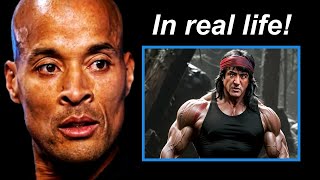 David Goggins On When He Met The Real Rambo [upl. by Ecart]