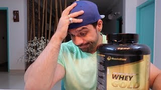 I QUIT My Problem With MUSCLEBLAZE WHEY GOLD PROTEIN [upl. by Flann]