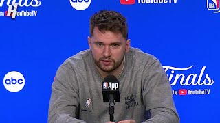 Luka Doncic previews Game 4 FULL Interview  2024 NBA Finals Media Day [upl. by Clarabelle]