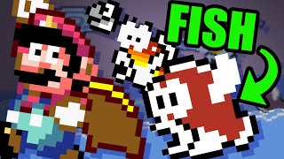 IM GETTING FISHED  Nathaniel Bandys 2D Mario Challenge Day 2 continued [upl. by Eserahs]