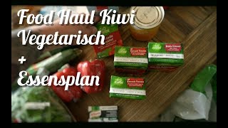 FOOD HAUL vegetarisch  ESSENSPLAN für eine Woche [upl. by Sonitnatsnoc996]