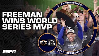 Freddie Freeman wins World Series MVP 🏆  SC with SVP [upl. by Llewop169]