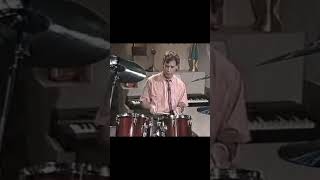 Bill Bruford spontaneous drum solo on UK TV in 1987 billbruford [upl. by Ihteerp]