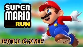 Super Mario Run 100 Gameplay Full Game Walkthrough All Pink Purple amp Black Coins [upl. by Eintruoc]