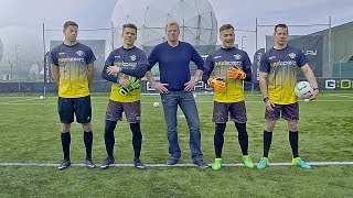 Oliver Kahn vs freekickerz ⚽ Ultimate Crossbar Challenge [upl. by Egiaf]