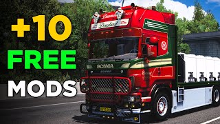 10 ETS2 Mods You NEED to be Playing With [upl. by Irfan]